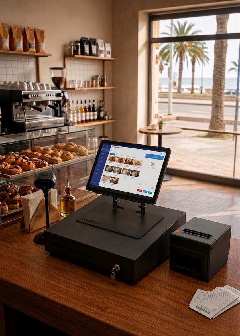Xilyor POS in a café